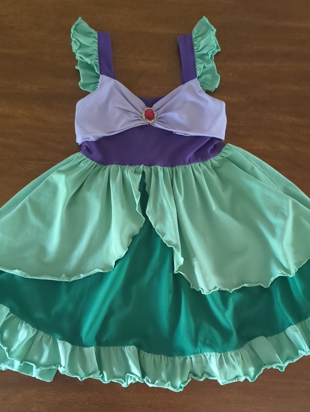 Only Little Once Mermaid Princess Twirl Dress Size 8 EUC